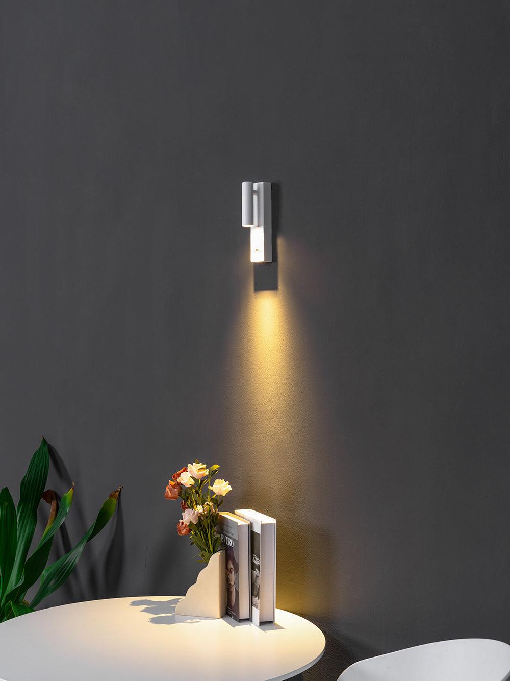Eldris modern minimalistisk vägglampa