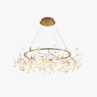 Olivia Modern LED Pendellampa Metall Guld Akryl Vardagsrum/Sovrum