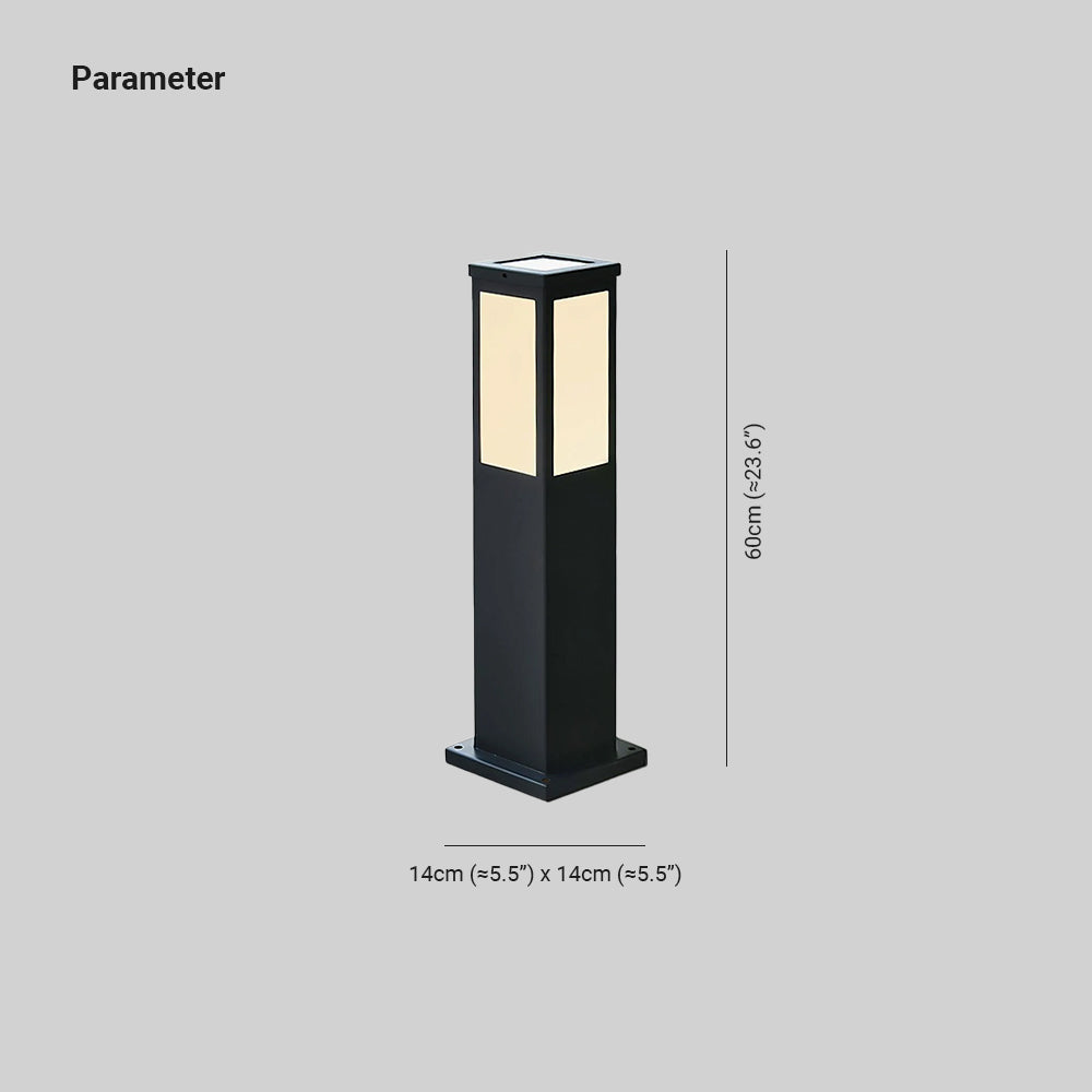 Leo pullertlampe med solceller til udendørs brug