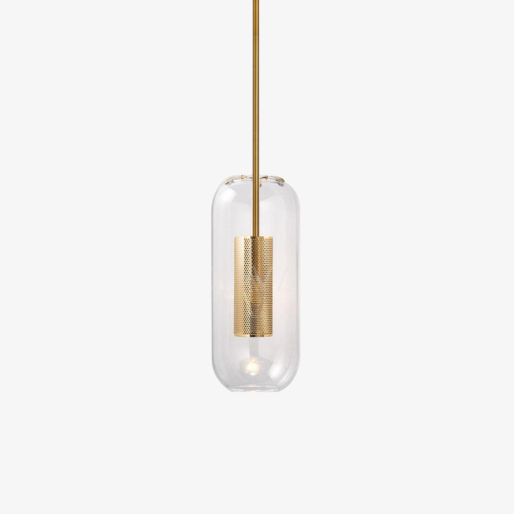 Sypharil minimalistisk pendellampe i glas
