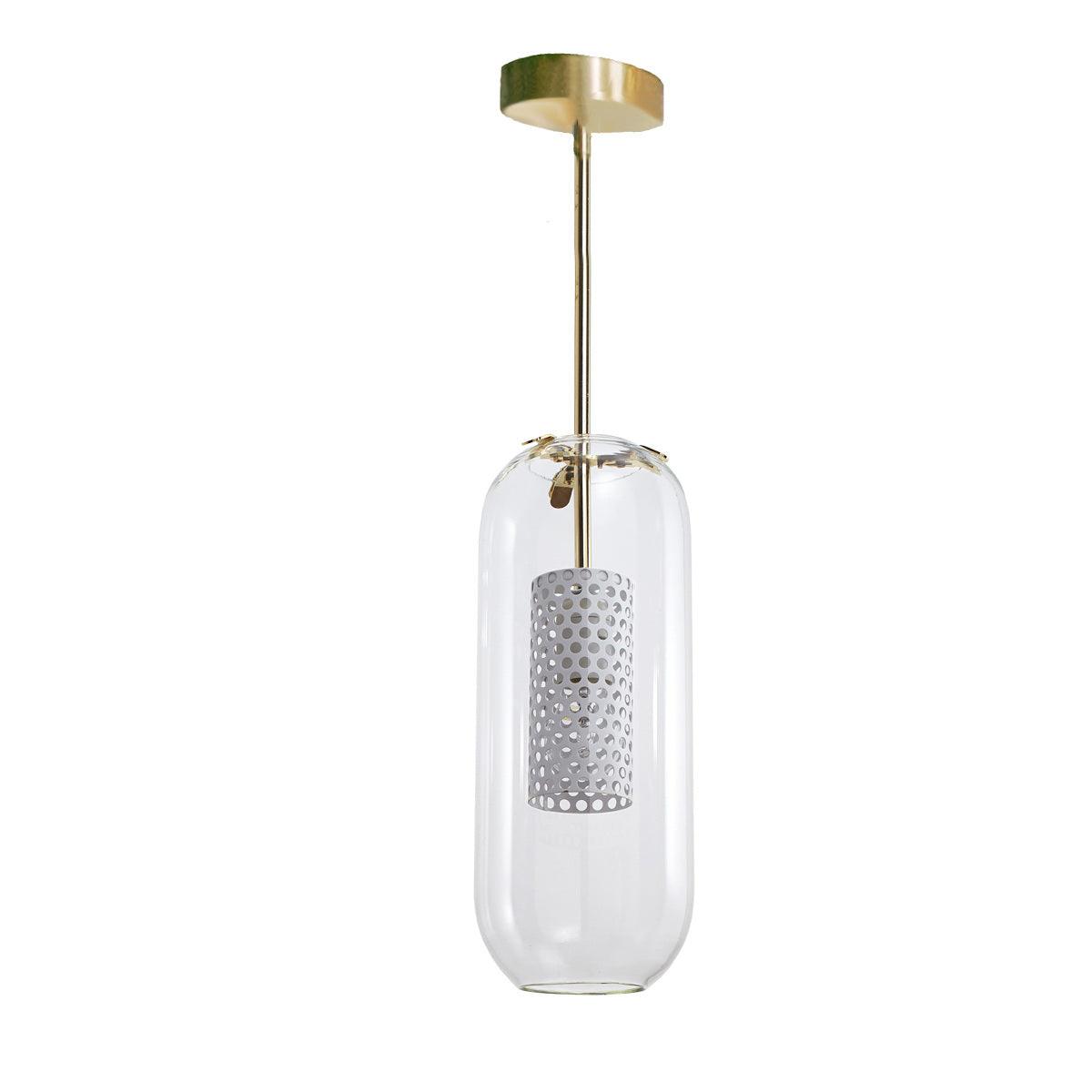 Sypharil minimalistisk pendellampe i glas