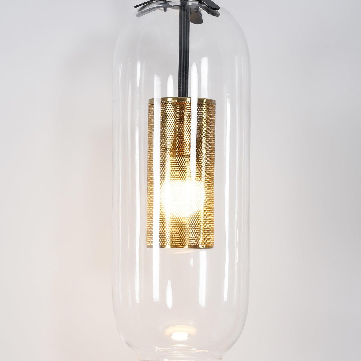 Dae moderne minimalistisk væglampe i glas