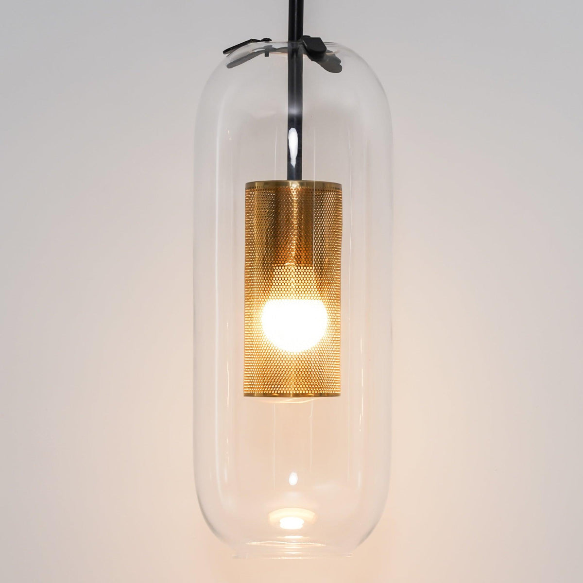 Dae moderne minimalistisk væglampe i glas