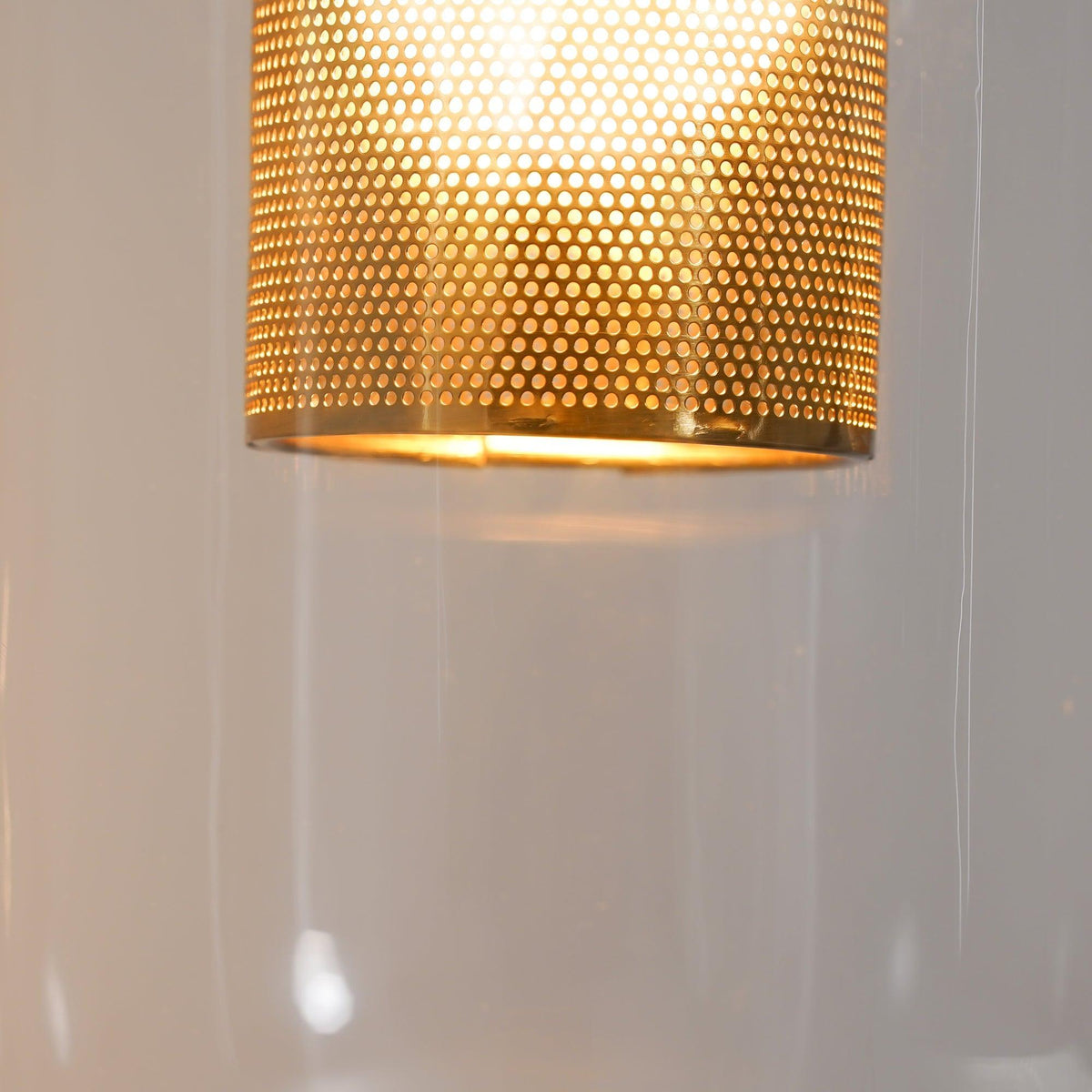 Dae moderne minimalistisk væglampe i glas
