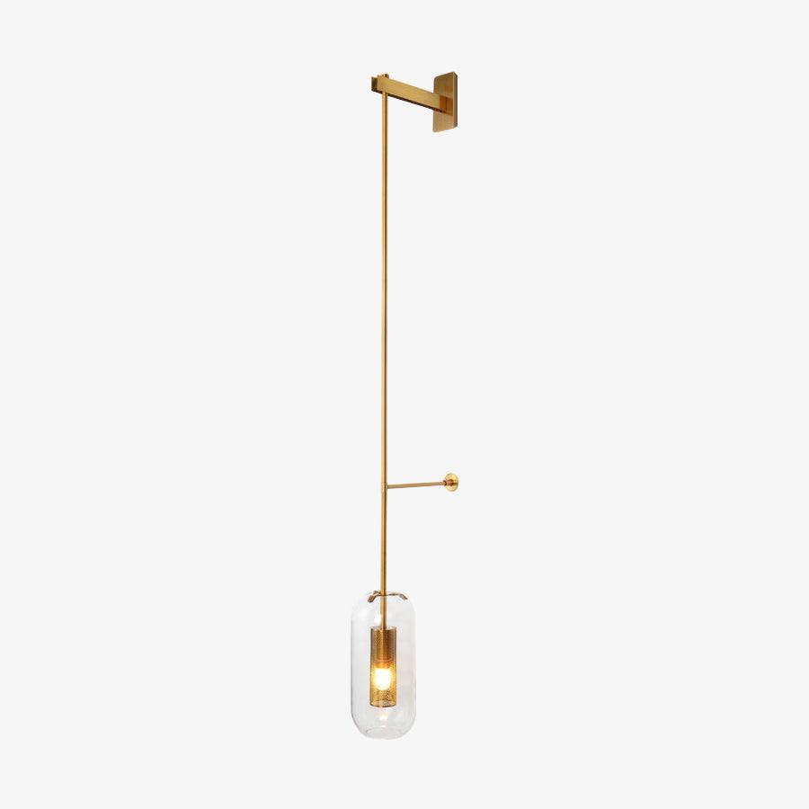 Dae moderne minimalistisk væglampe i glas