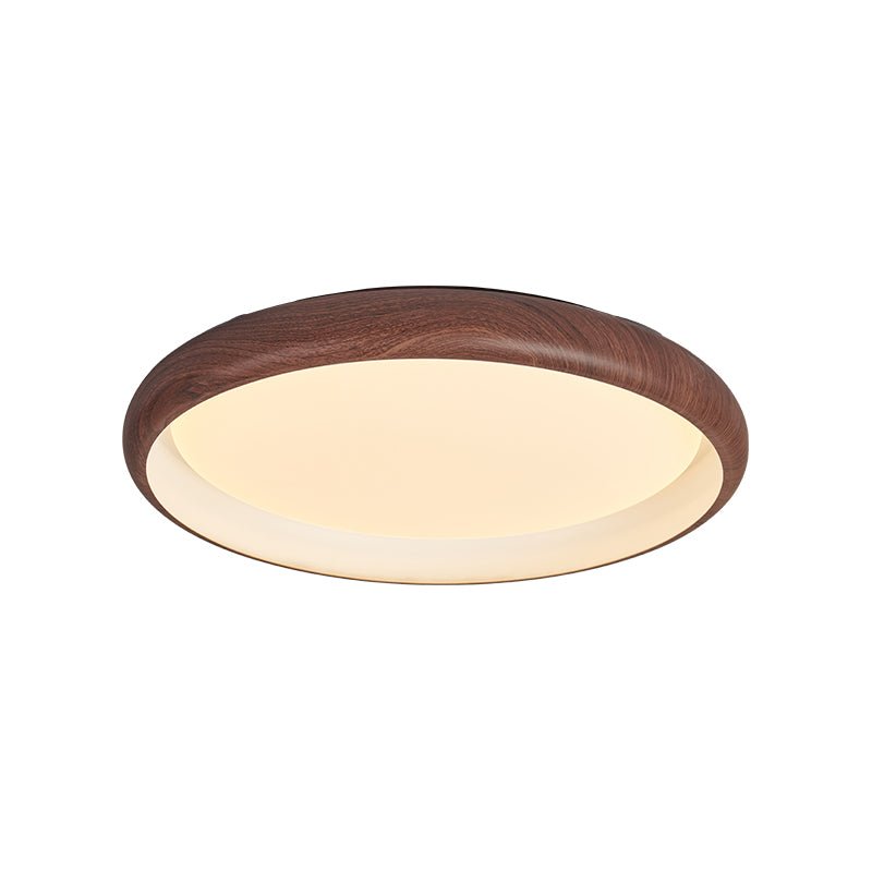 Candeeiro de teto moderno minimalista em nogueira Zesolis