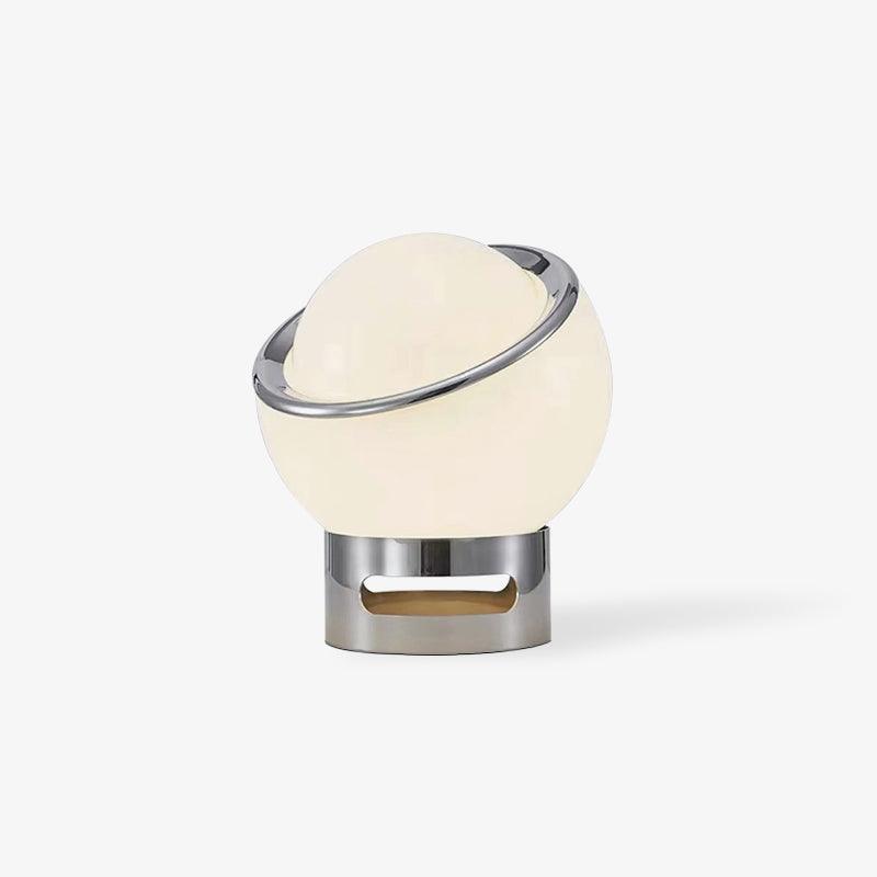Candeeiro de mesa artístico futurista em aço Halonce