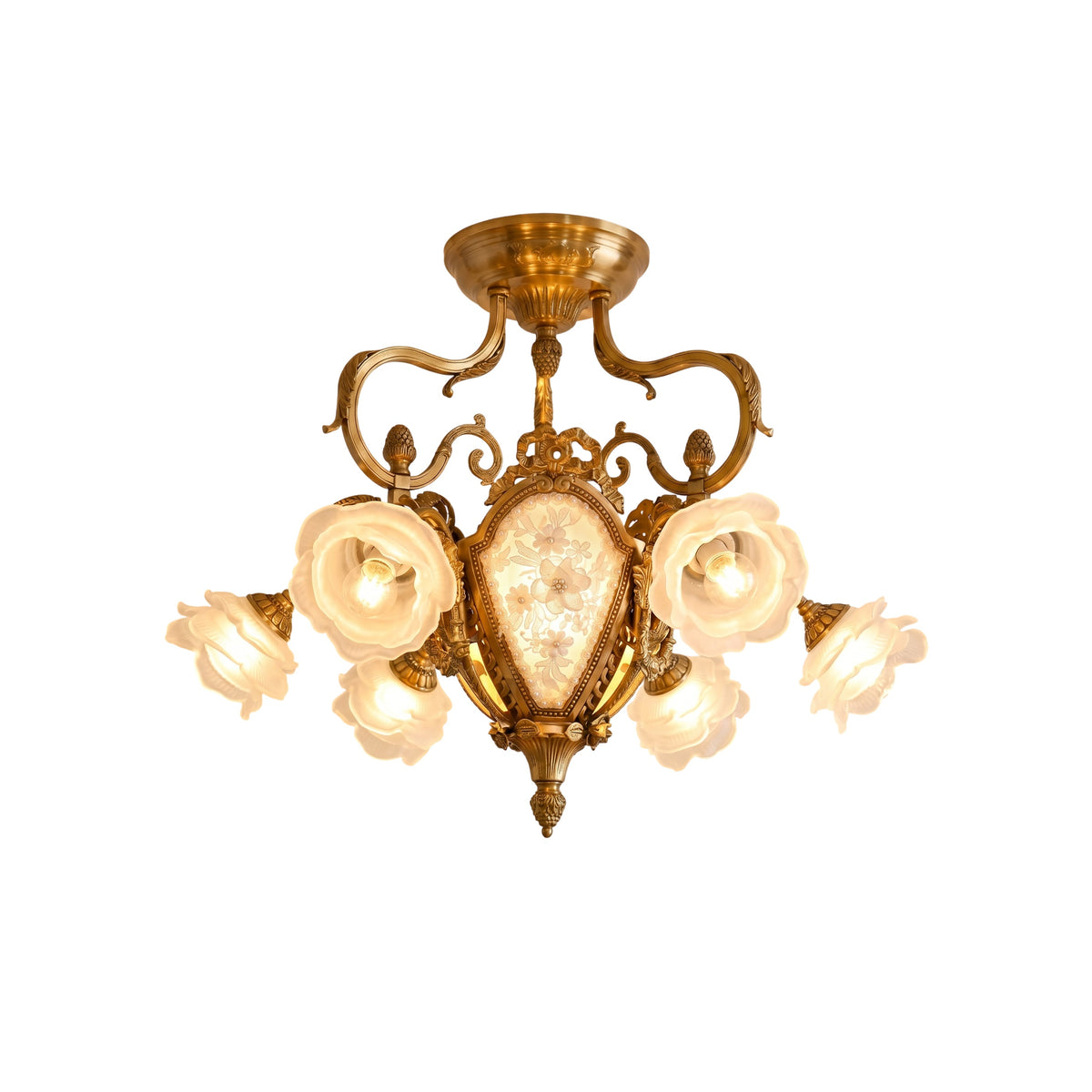 Rivaella-halvplanmonteret lampe