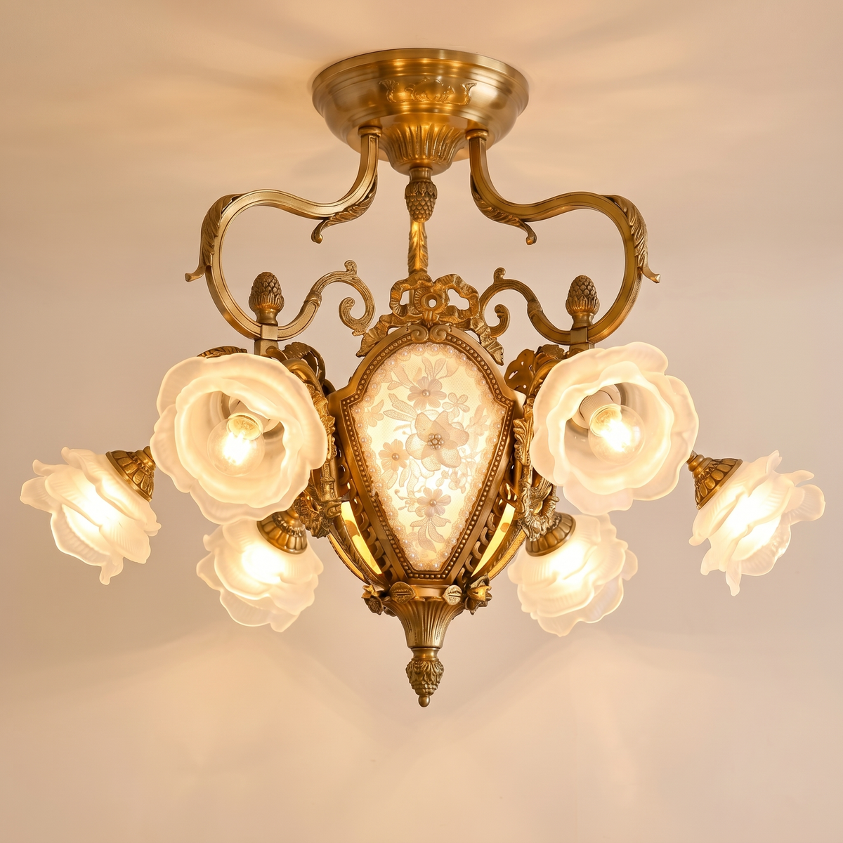 Rivaella-halvplanmonteret lampe