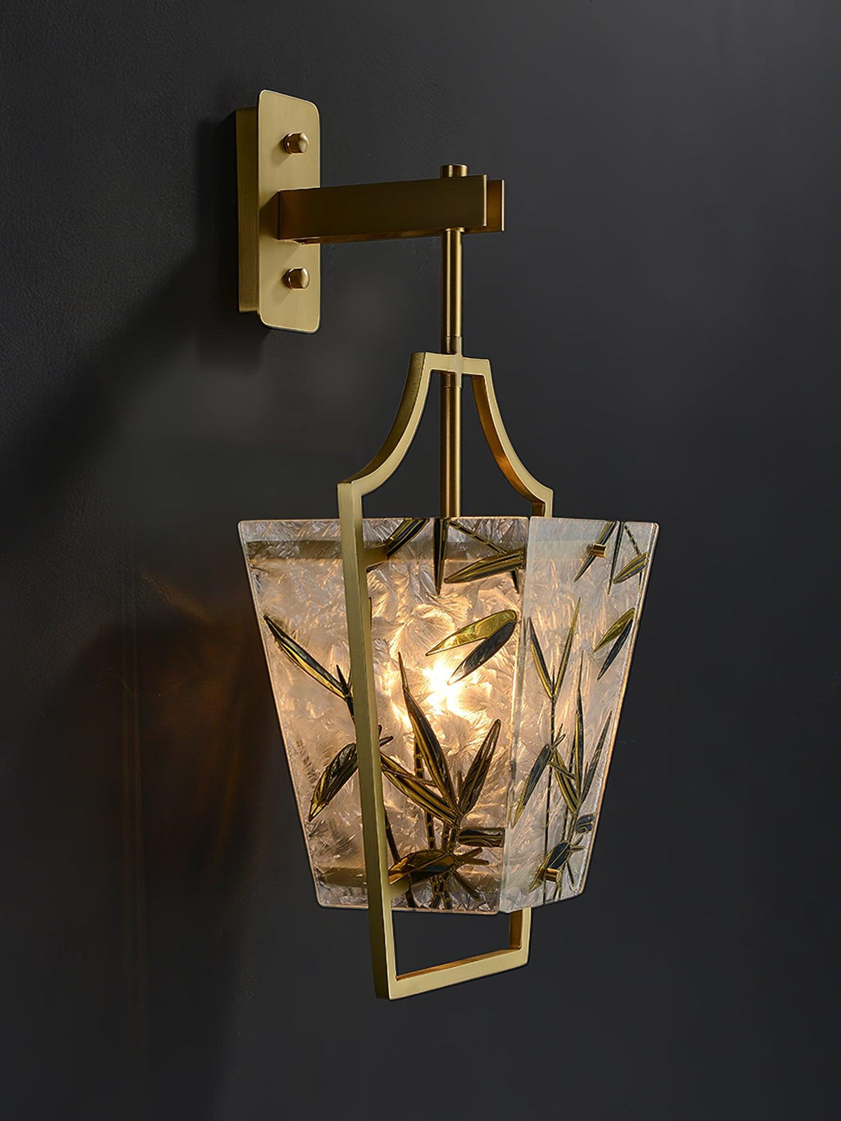 Zenith elegant messingvæglampe