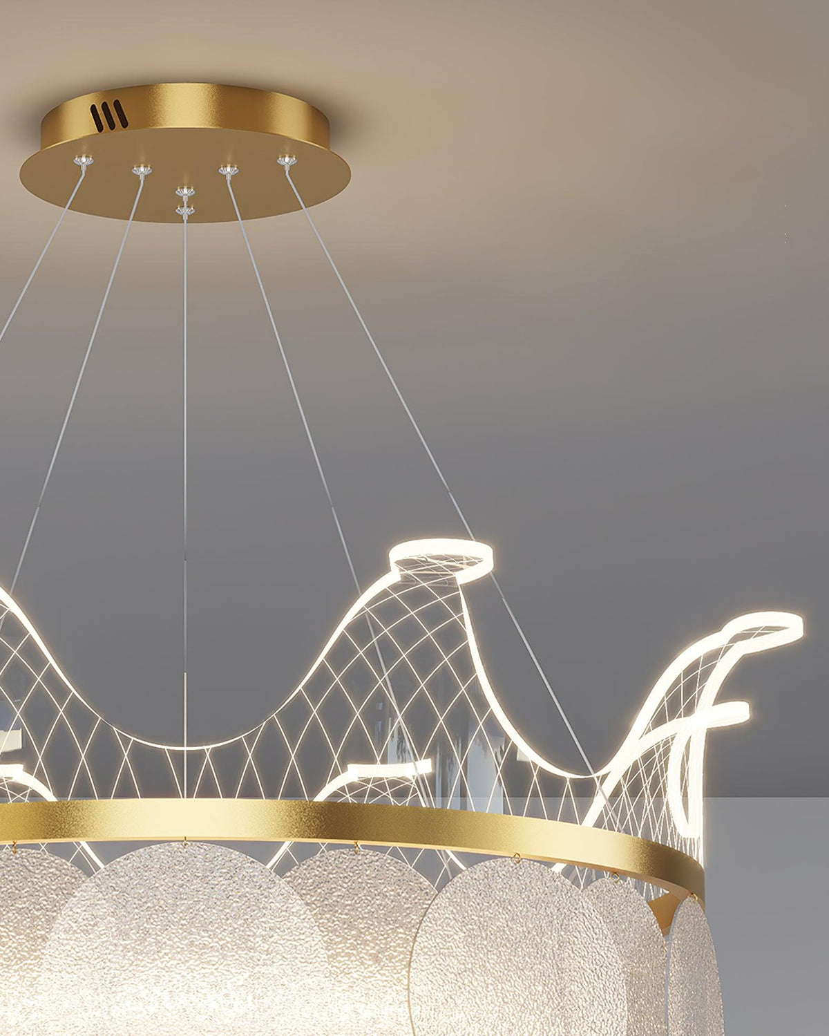 Candelabro de luxo Vivian