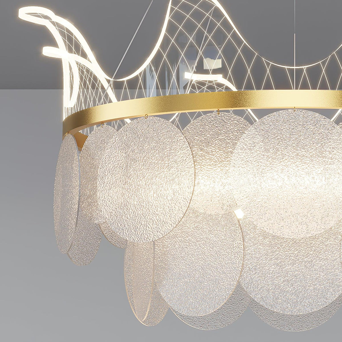 Candelabro de luxo Vivian