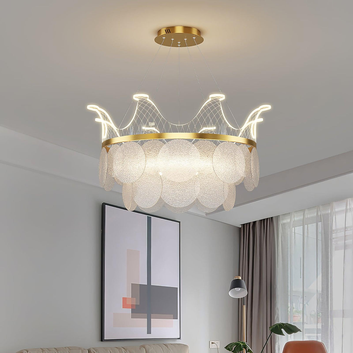 Candelabro de luxo Vivian