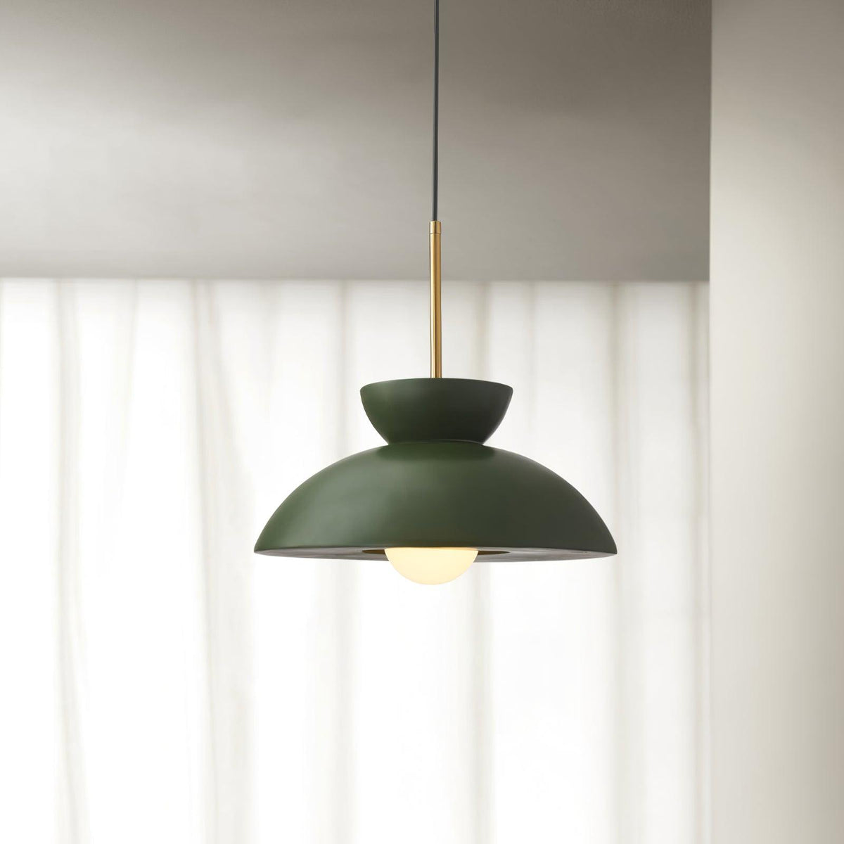 Vlorael industriel pendellampe i resin