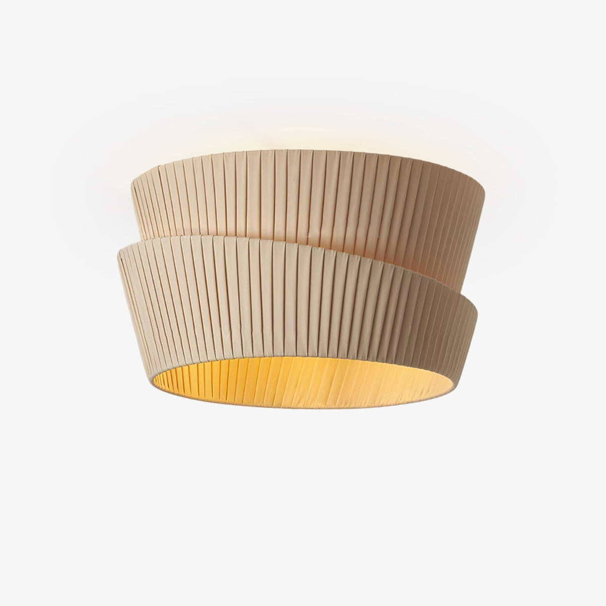 Xlenis Naturlig unik snoet loftslampe i stof