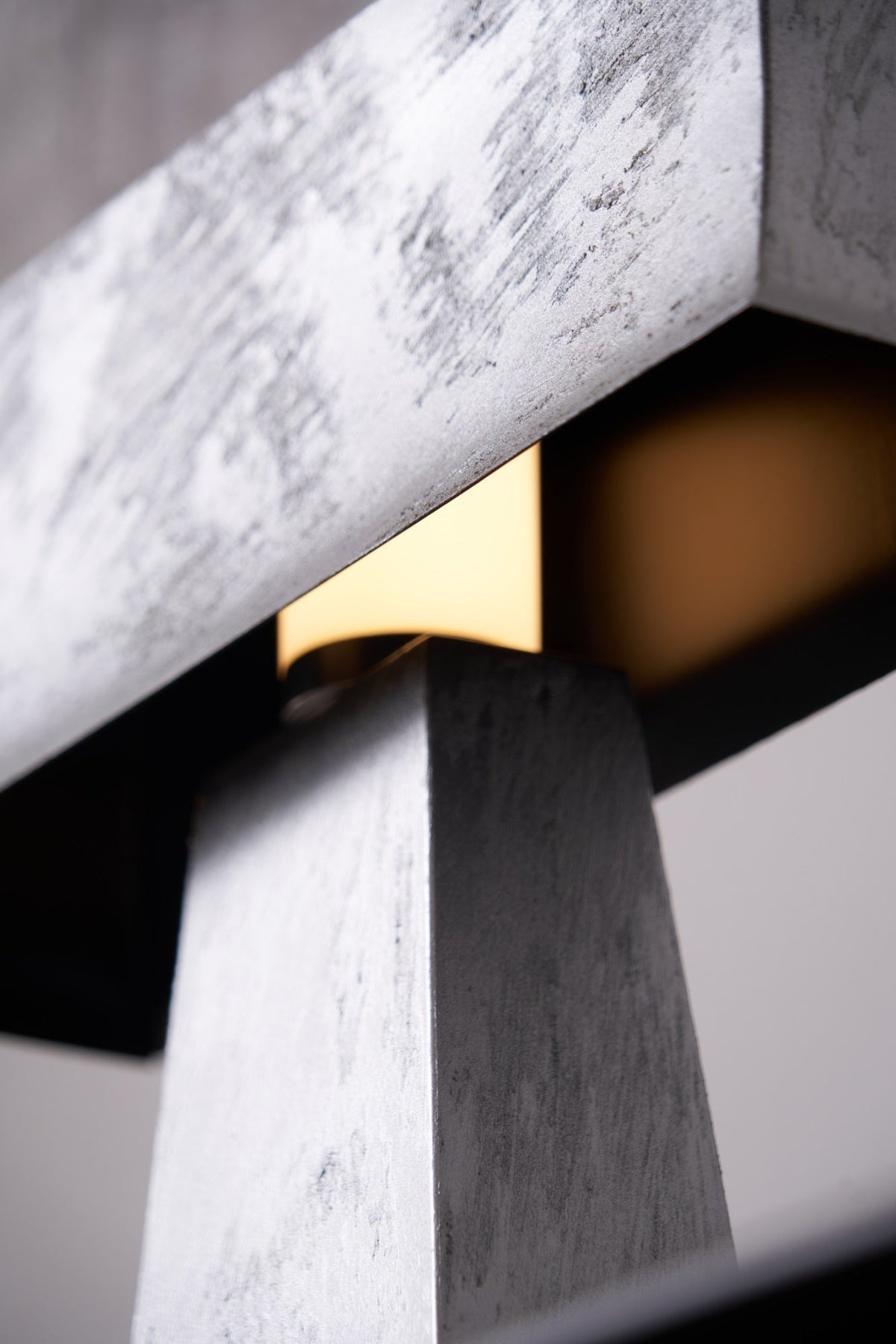 Candeeiro de mesa minimalista antigo Slate