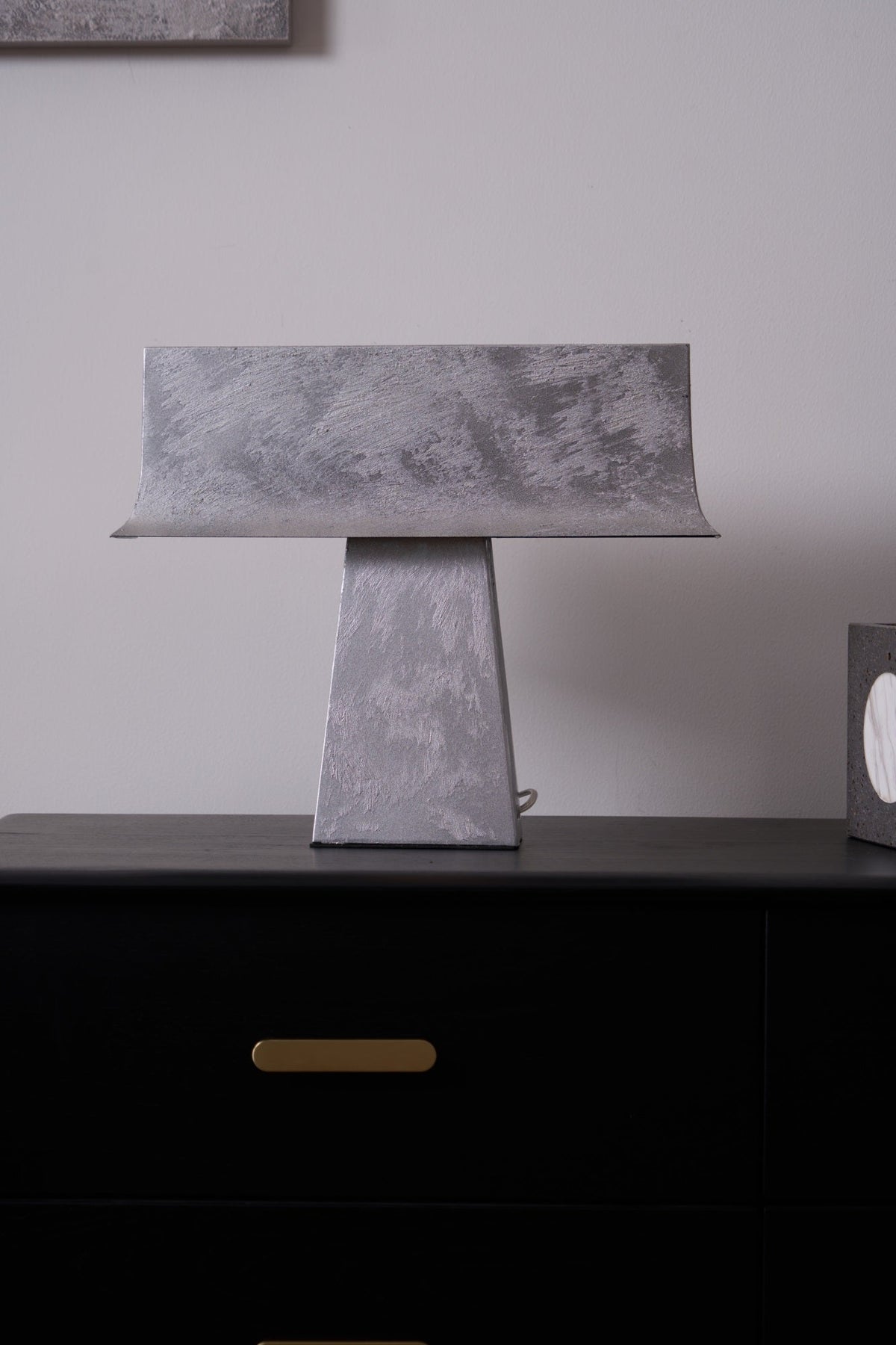Candeeiro de mesa minimalista antigo Slate
