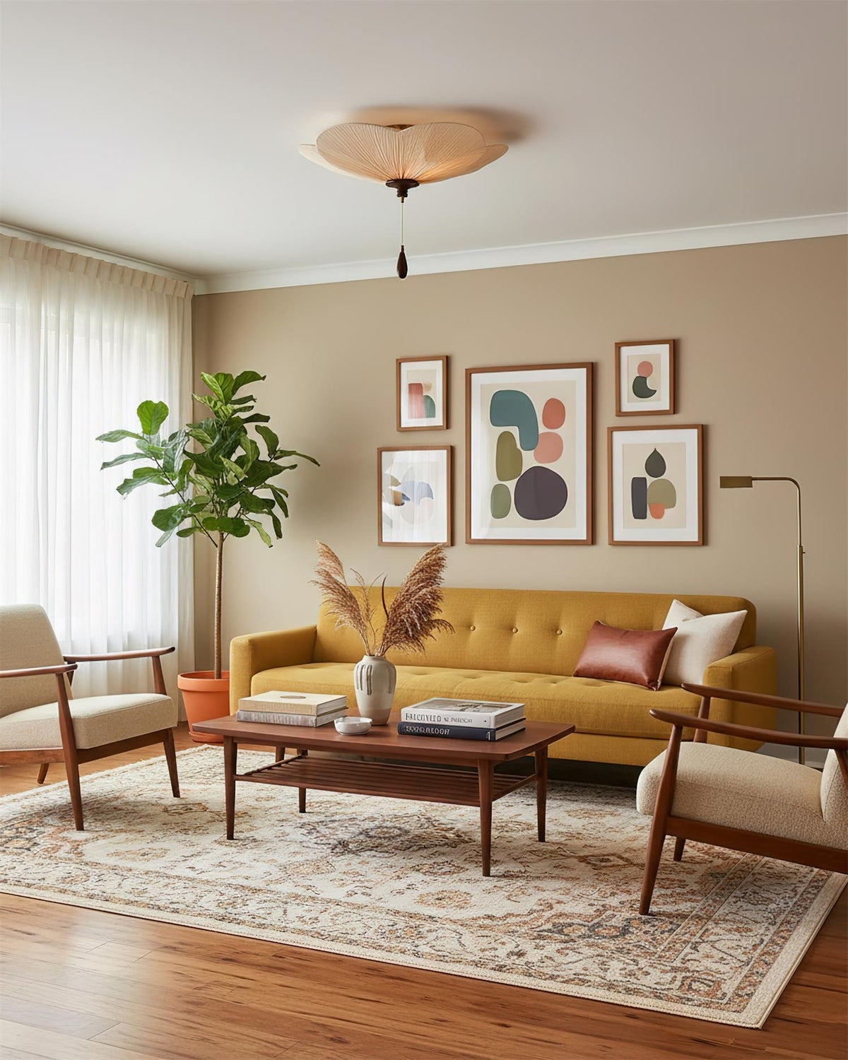 Rivivise Leaf Ceiling Lamp