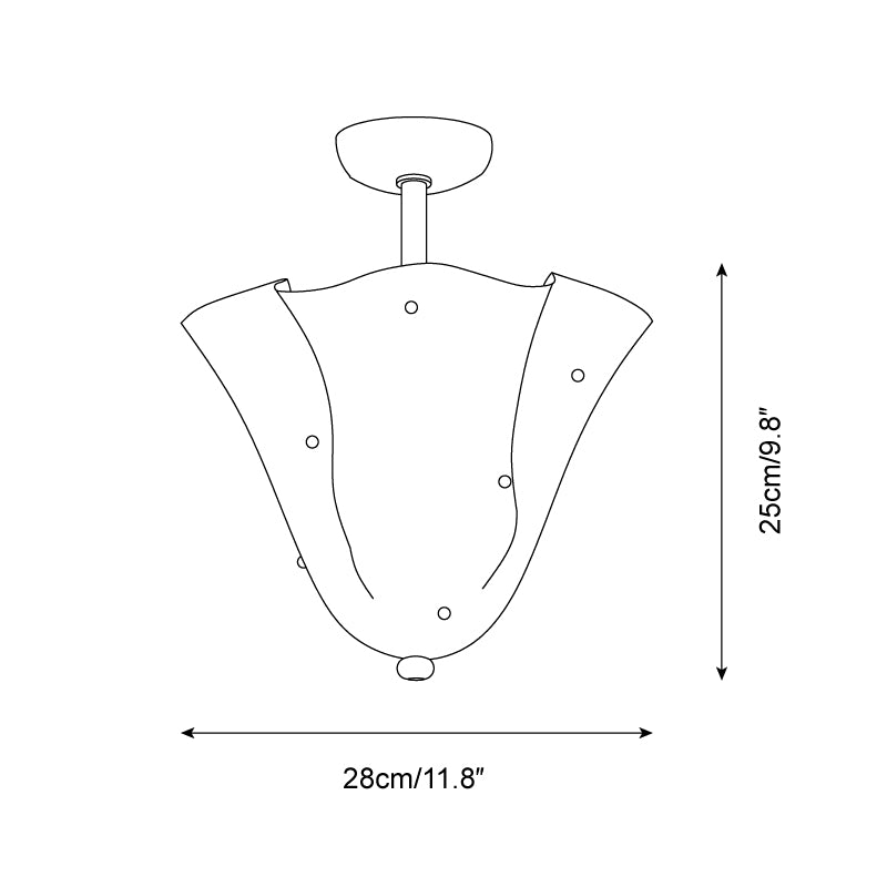 Eldis-loftlampe