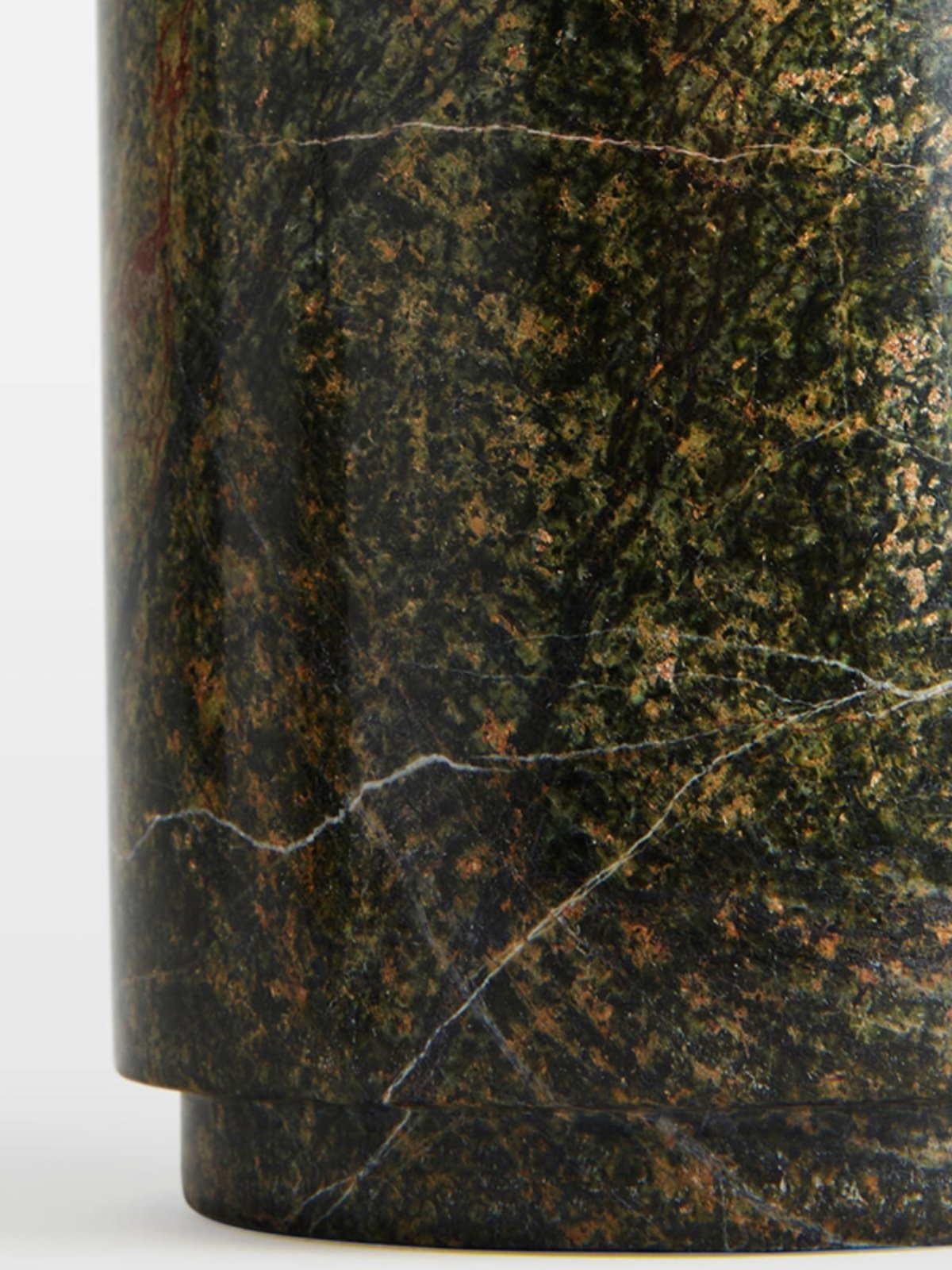 Verdant Stone Candle Holder