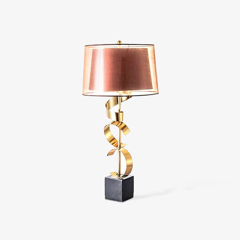 Seraph luksuriøs bordlampe i stof