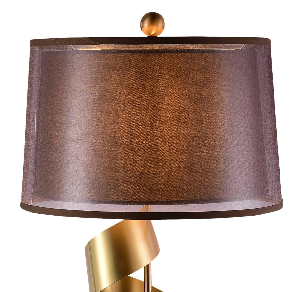 Seraph luksuriøs bordlampe i stof