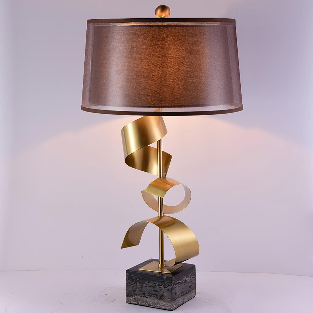 Seraph luksuriøs bordlampe i stof