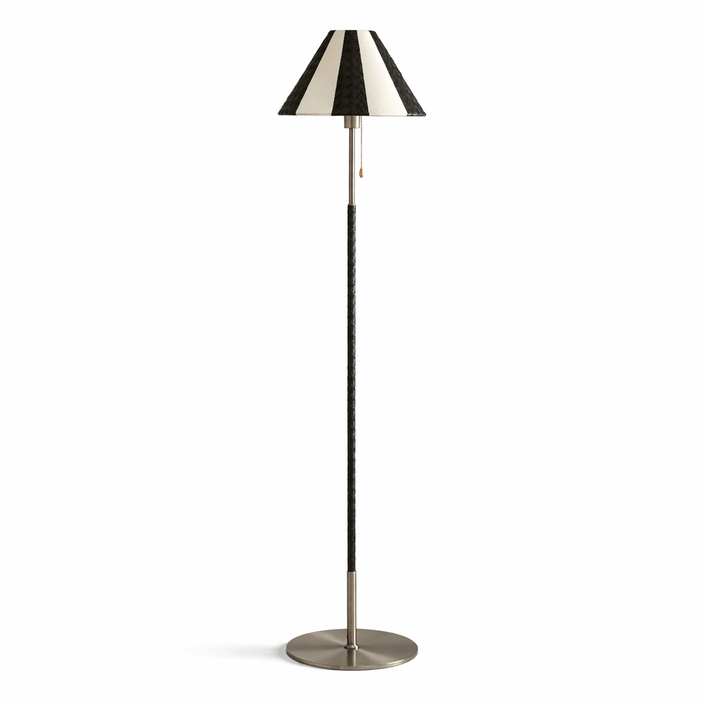 Avenoette Verona-gulvlampe med striber