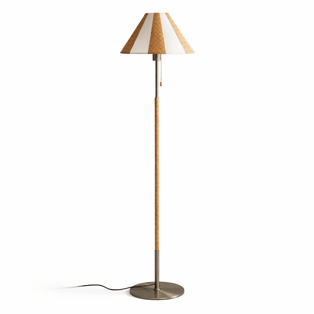 Avenoette Verona-gulvlampe med striber