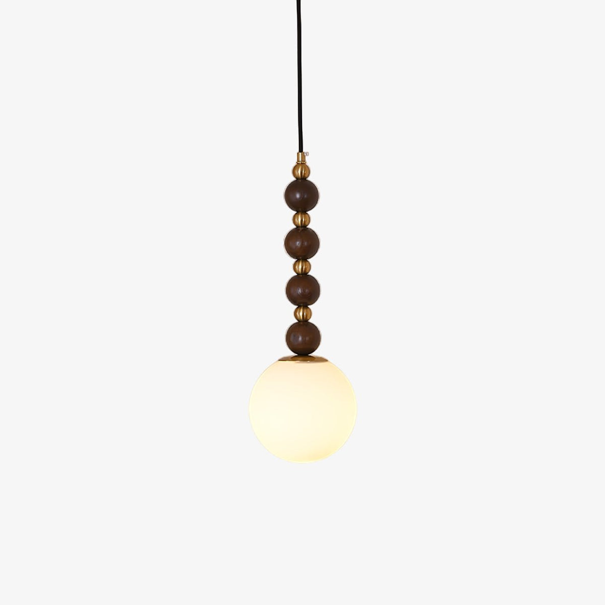 Golie minimalistisk pendellampa i trä