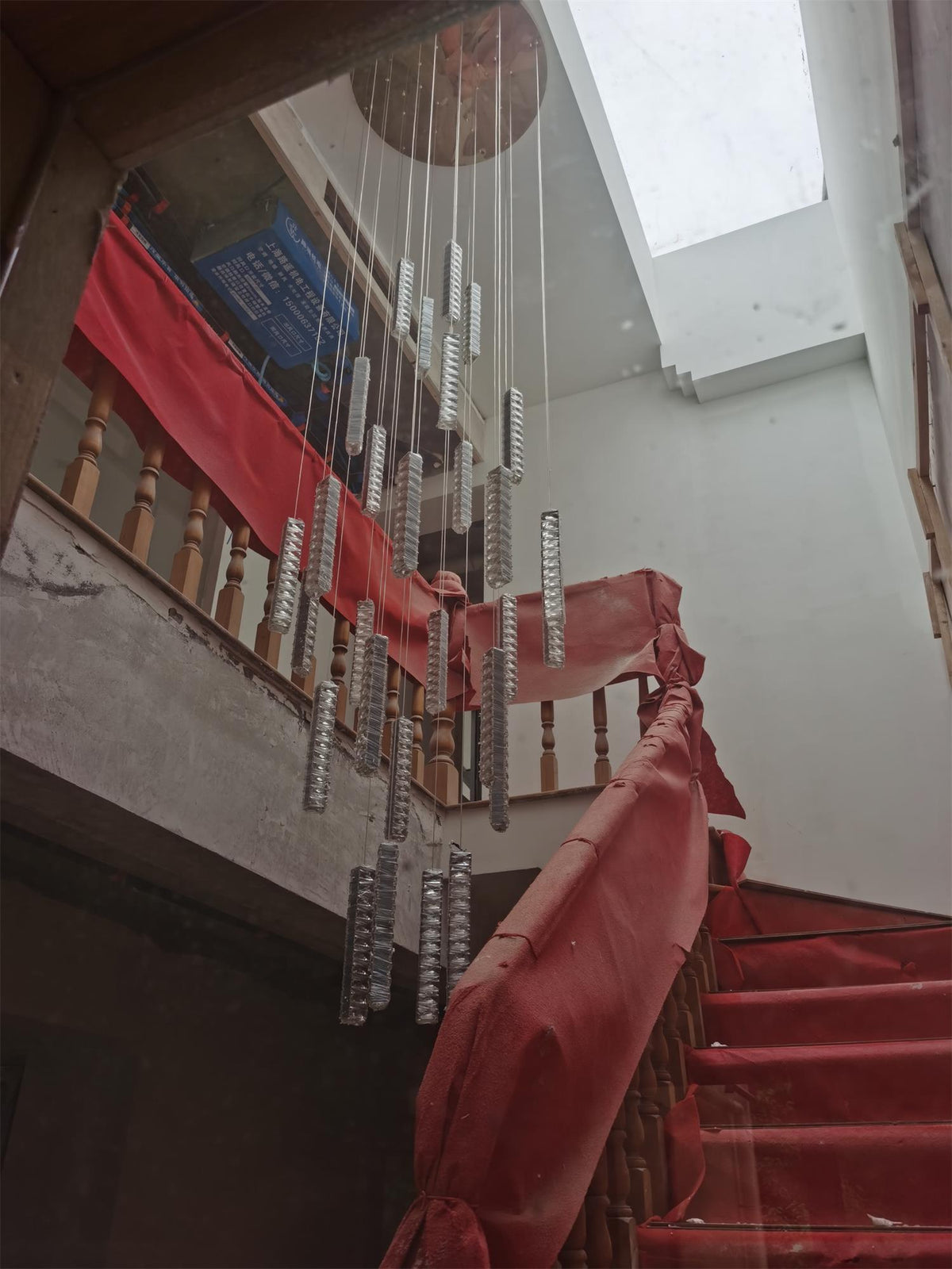 Sorenaria Villa Forci-pendel i sølv, moderne