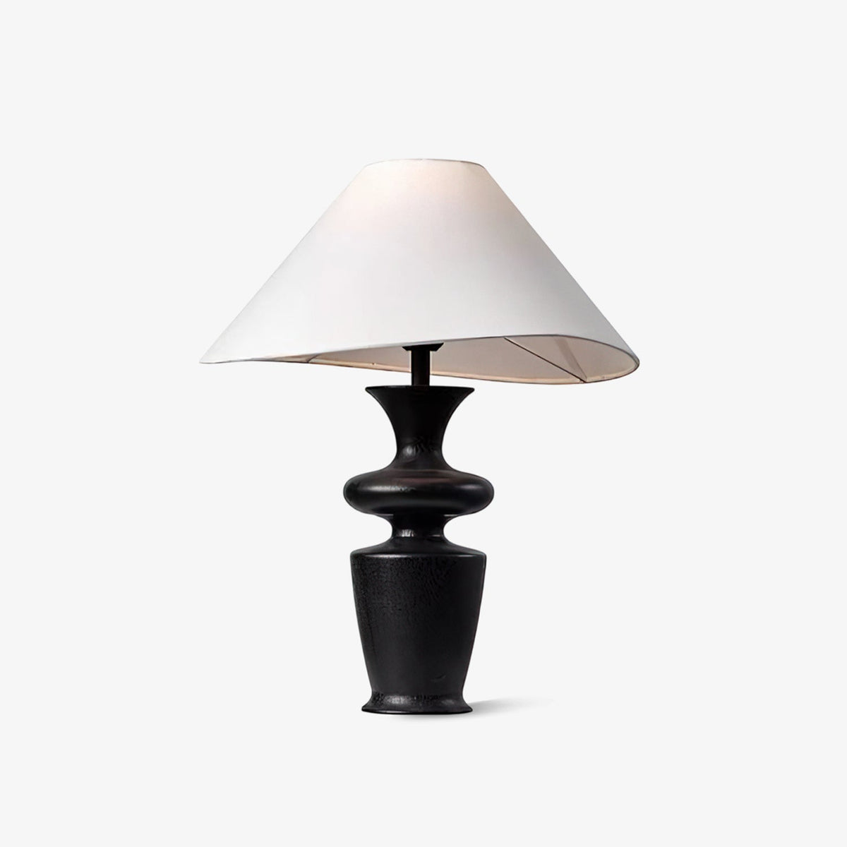 Sylaleria minimalistisk bordlampe i træ