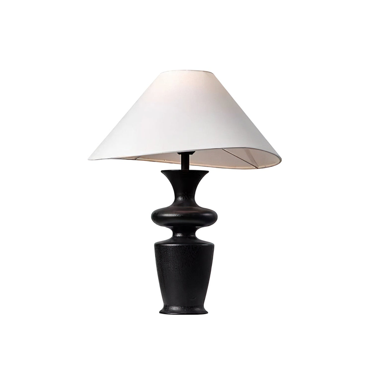 Sylaleria minimalistisk bordlampe i træ