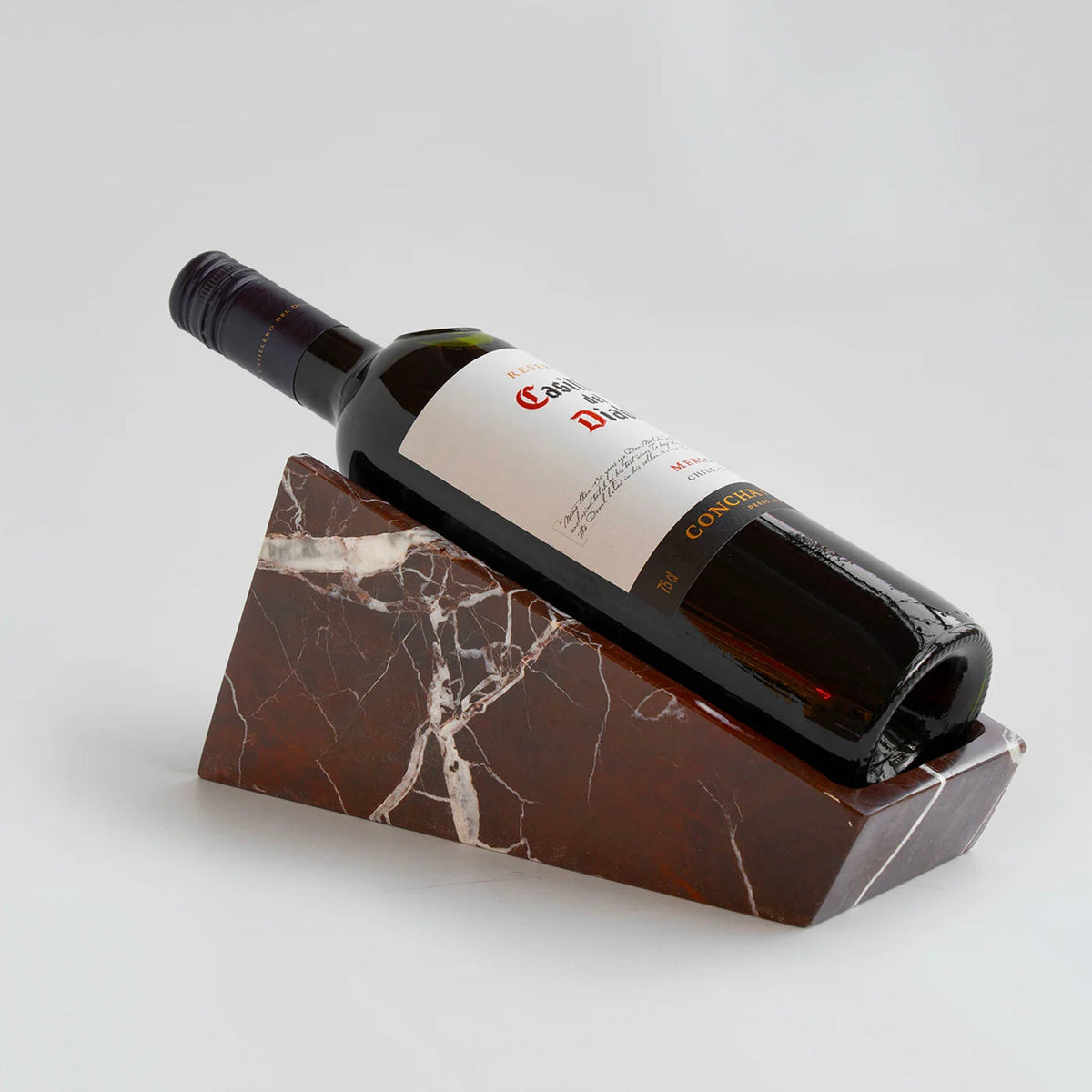 Suporte de vinho em mármore cantilever Selivian