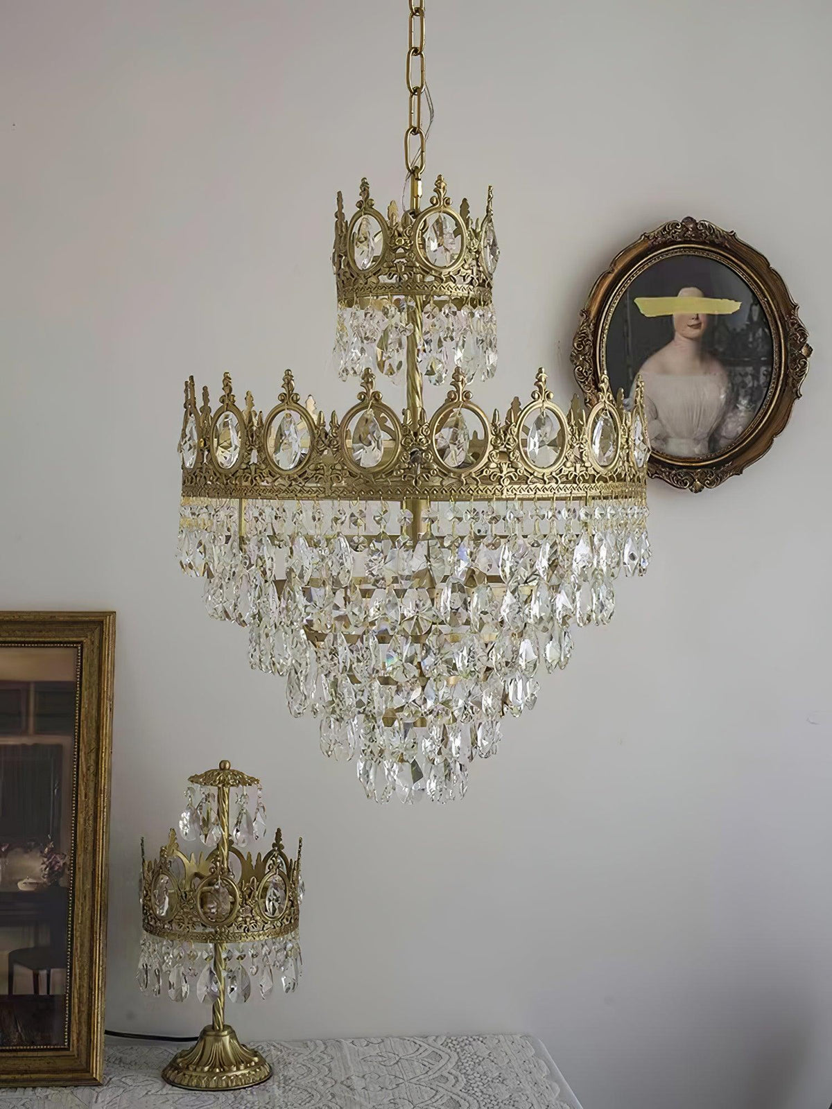 Luxeian-vintage-kristallikattokruunu