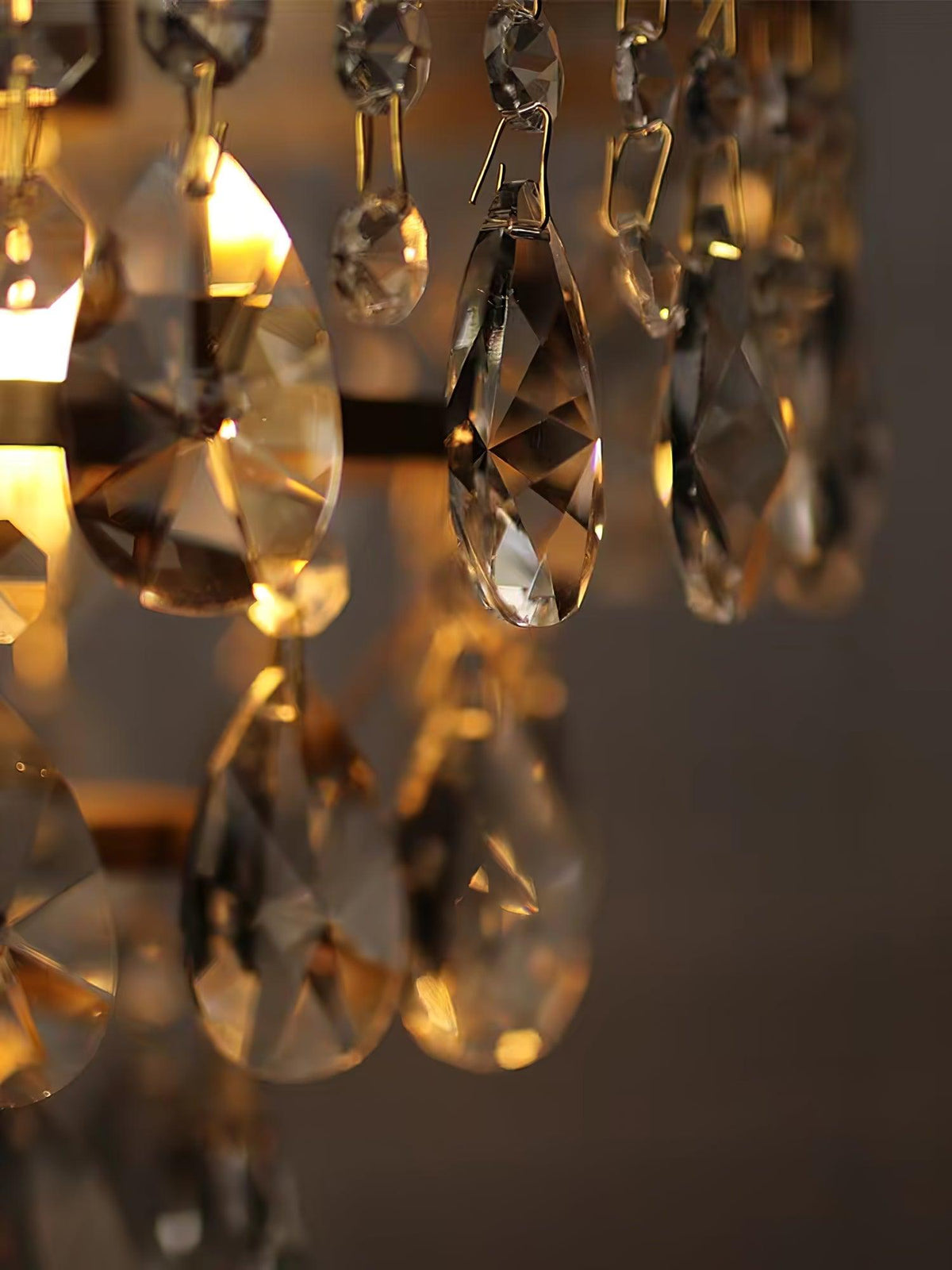 Glee vintage kristallbordslampa