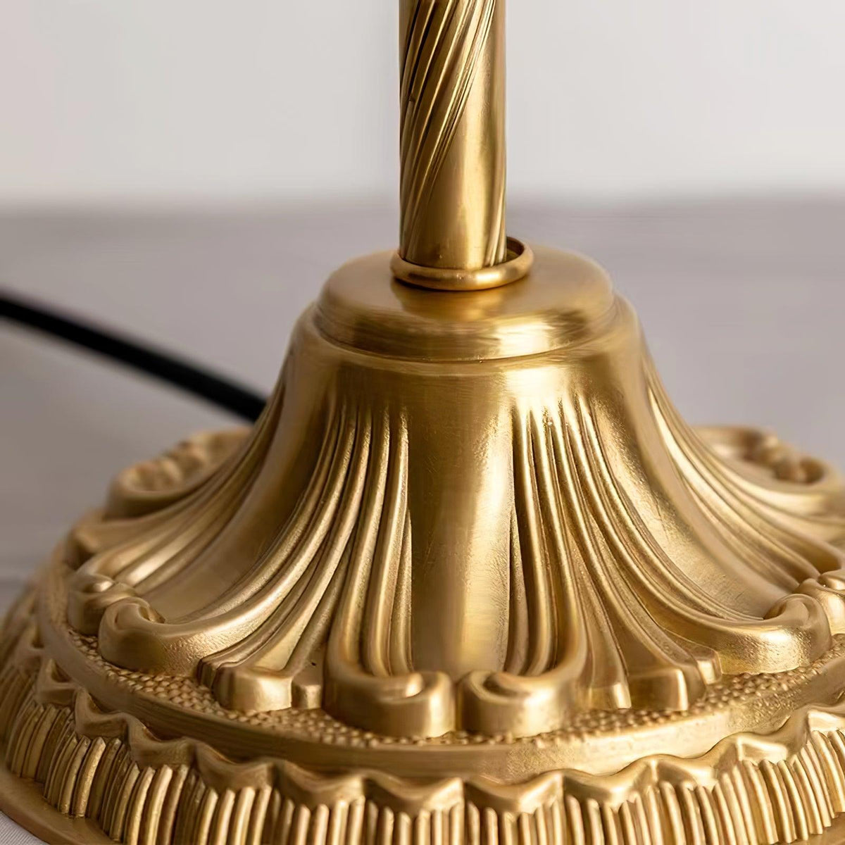 Glee vintage kristallbordslampa