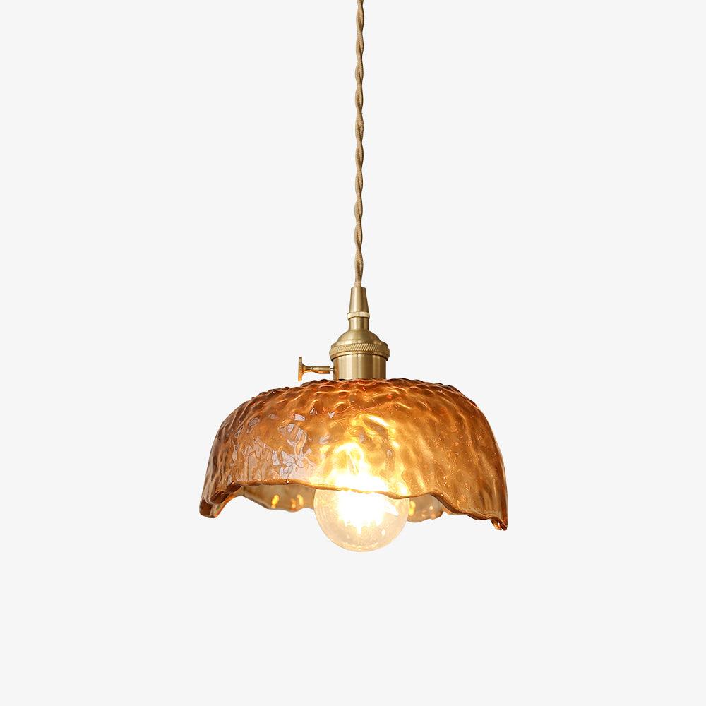 Celirira Vintage Glass Pendant Light