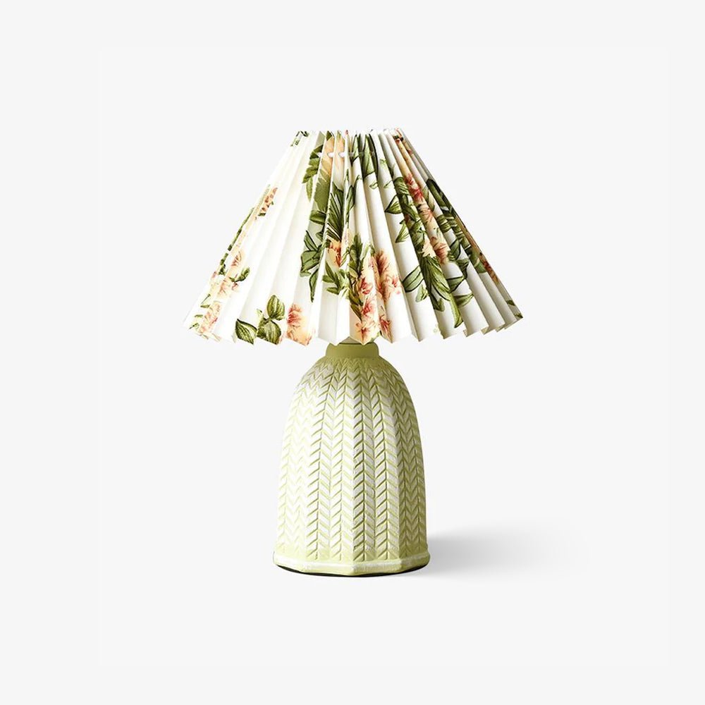 Candeeiro de mesa vintage em tecido Xenlor