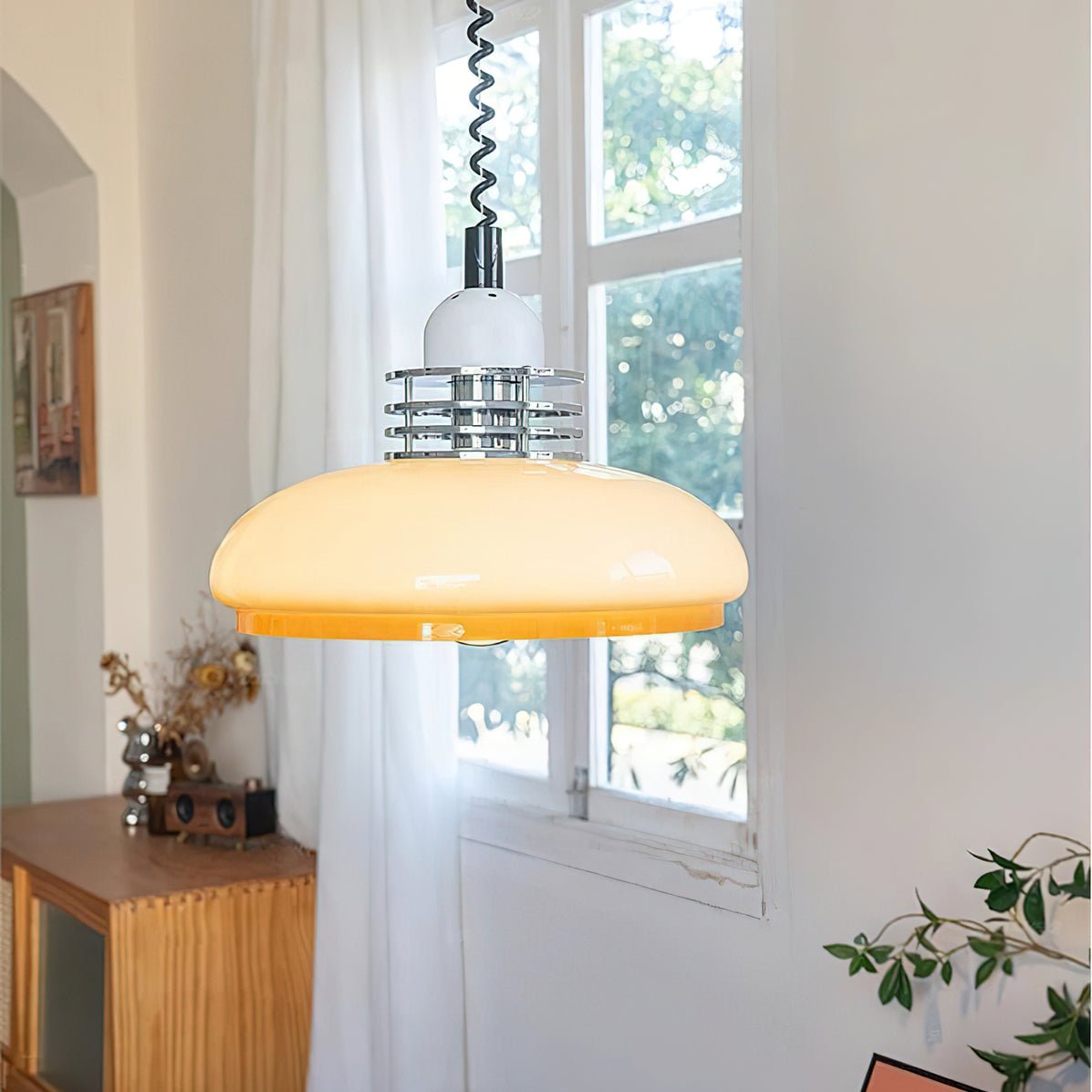 Candeeiro suspenso de vidro Ulaearae Nordic Art Classic
