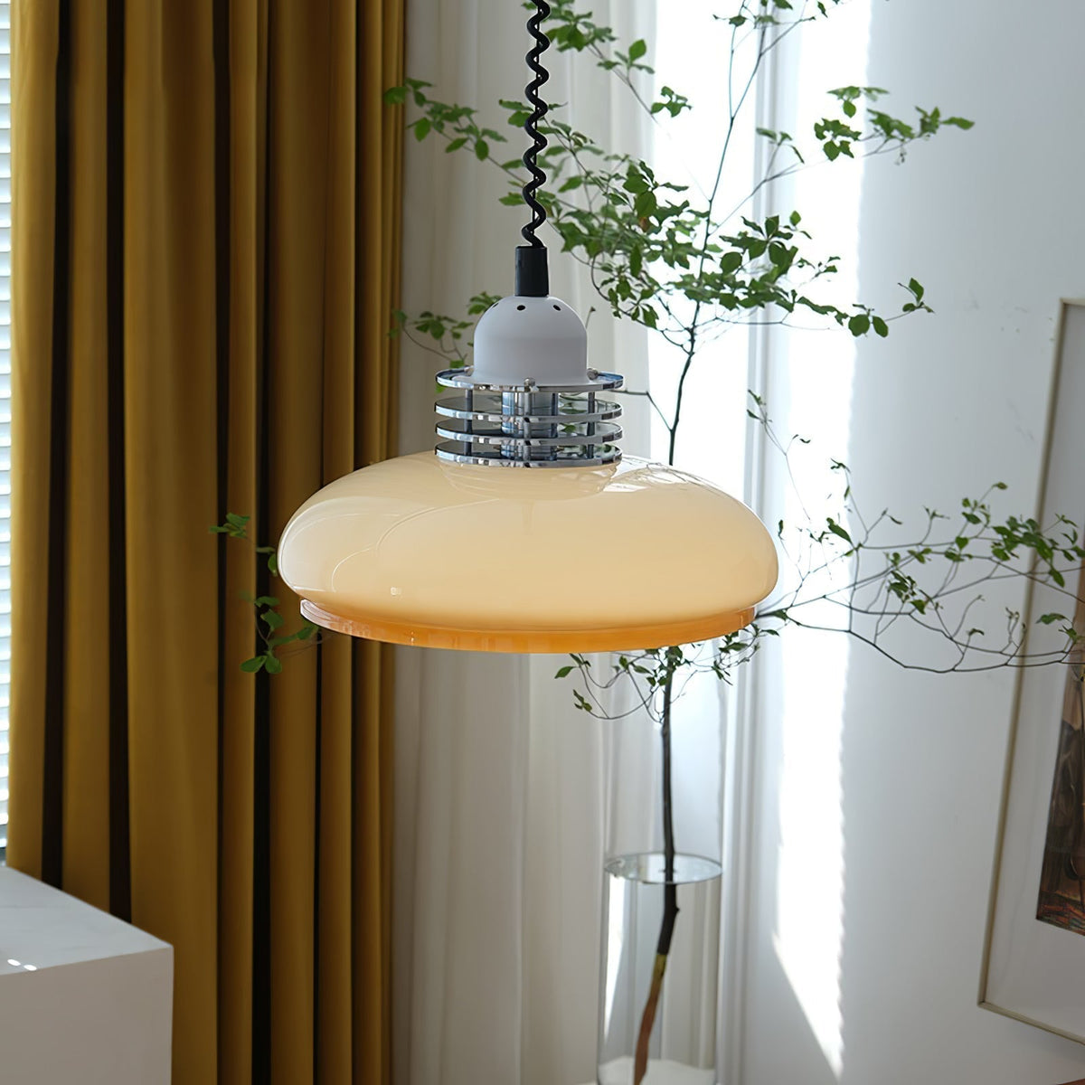 Candeeiro suspenso de vidro Ulaearae Nordic Art Classic