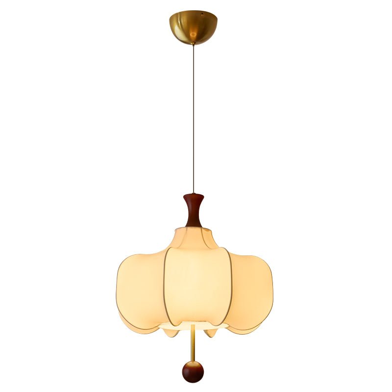 Venoryra premium elegant molnformad pendellampa i trä