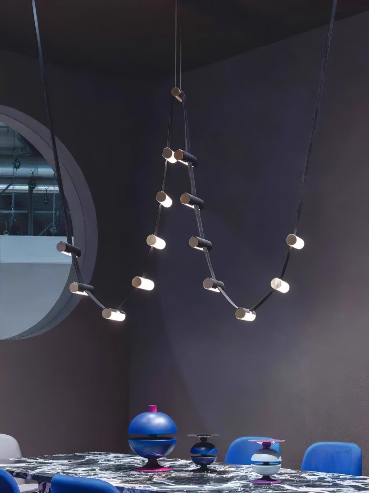 Flexura Modulaarinen kiskoriippuvalaisin
