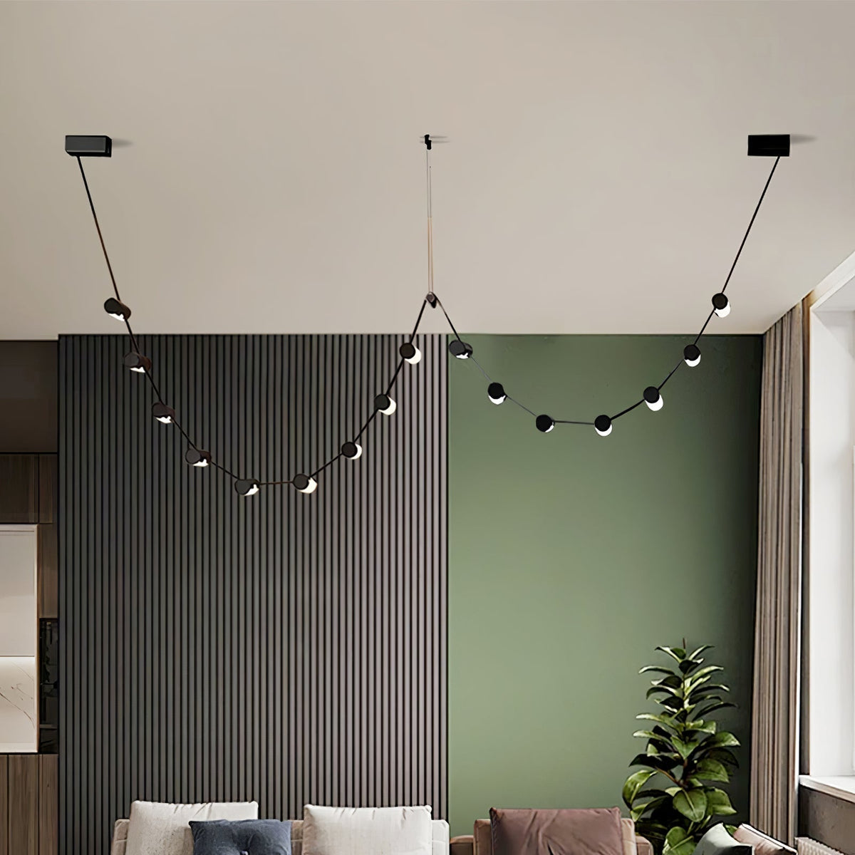 Flexura Modulaarinen kiskoriippuvalaisin