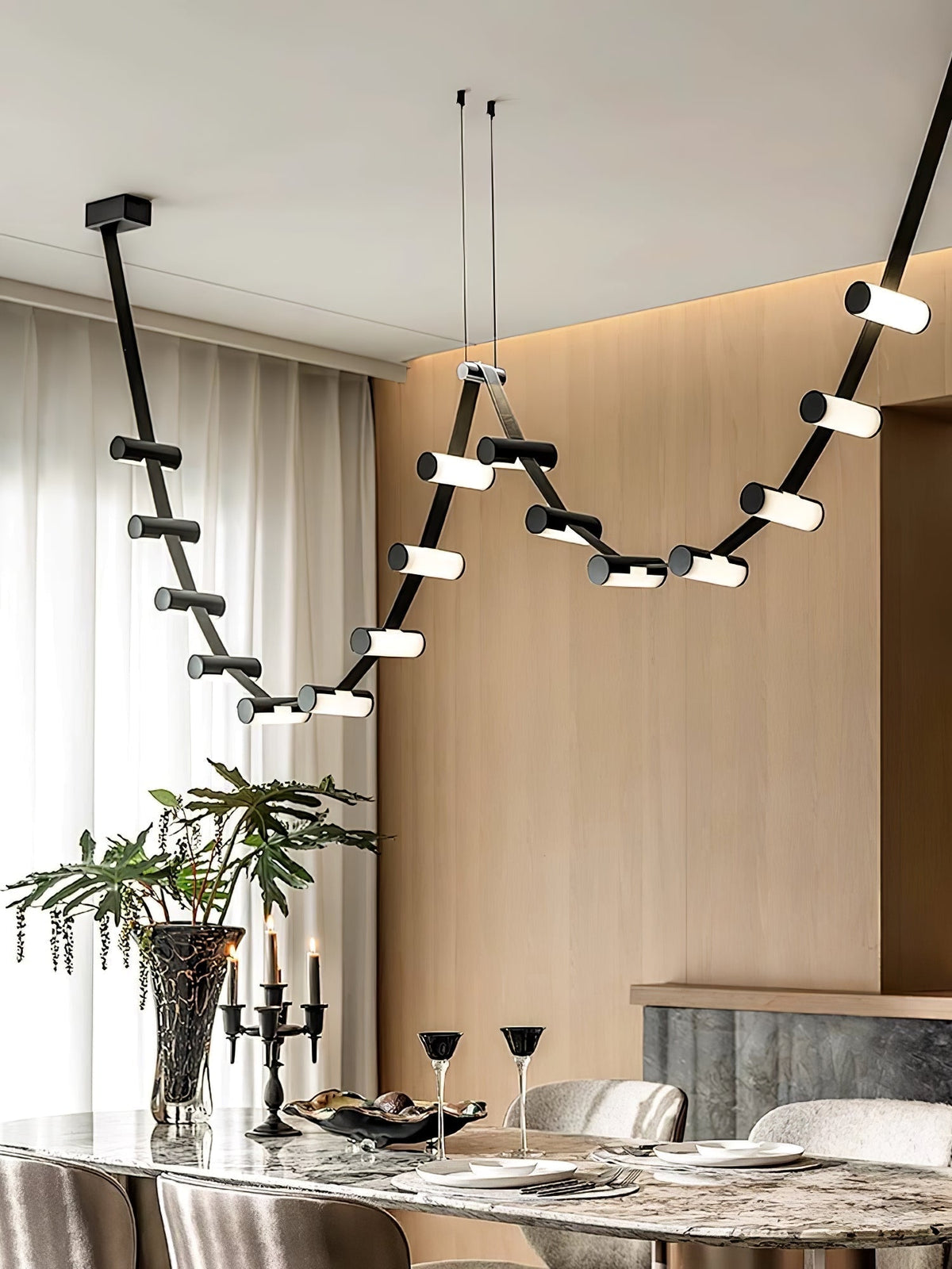 Flexura Modulaarinen kiskoriippuvalaisin