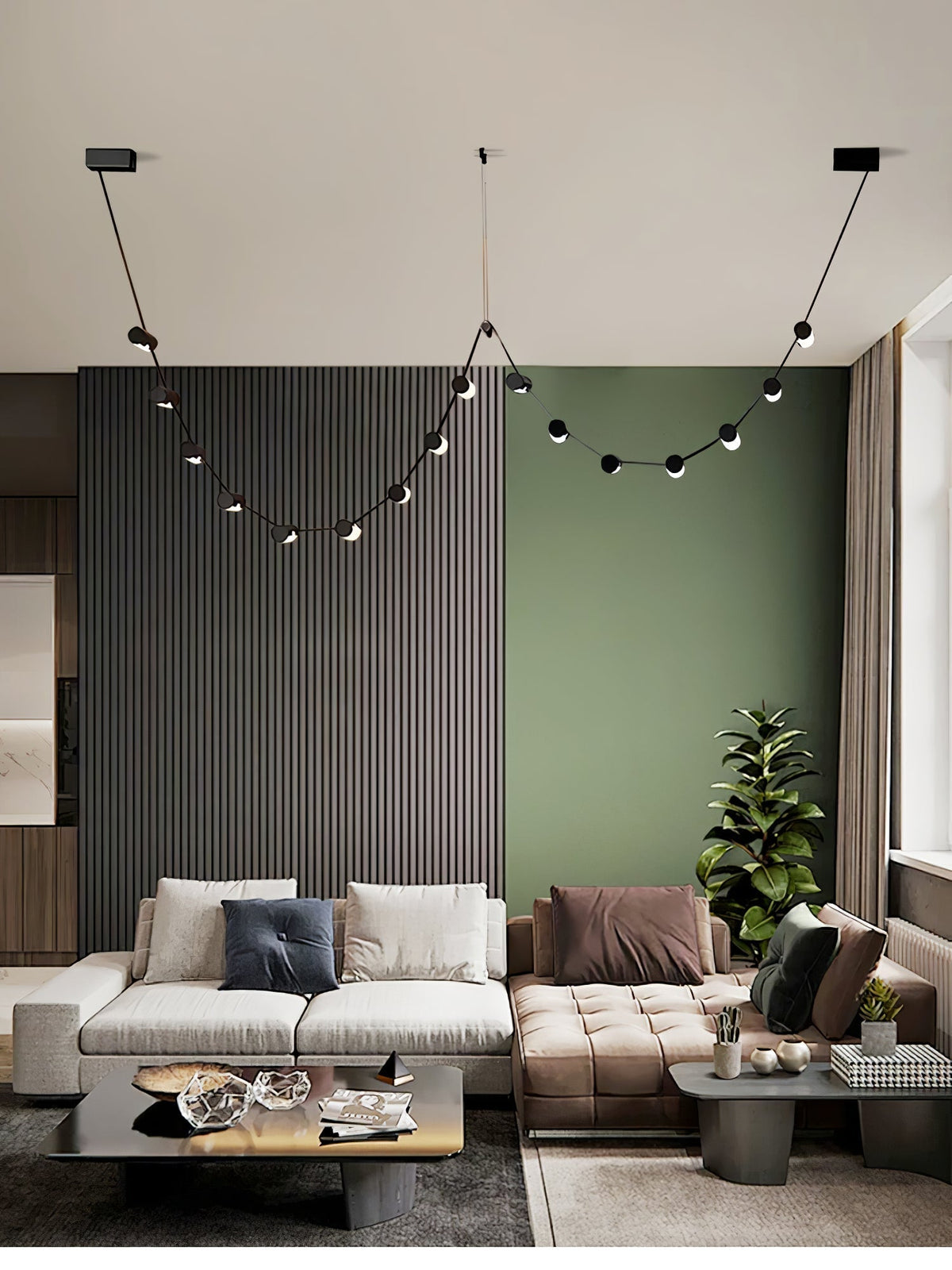 Flexura Modulaarinen kiskoriippuvalaisin