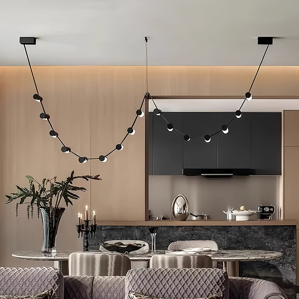 Flexura Modulaarinen kiskoriippuvalaisin