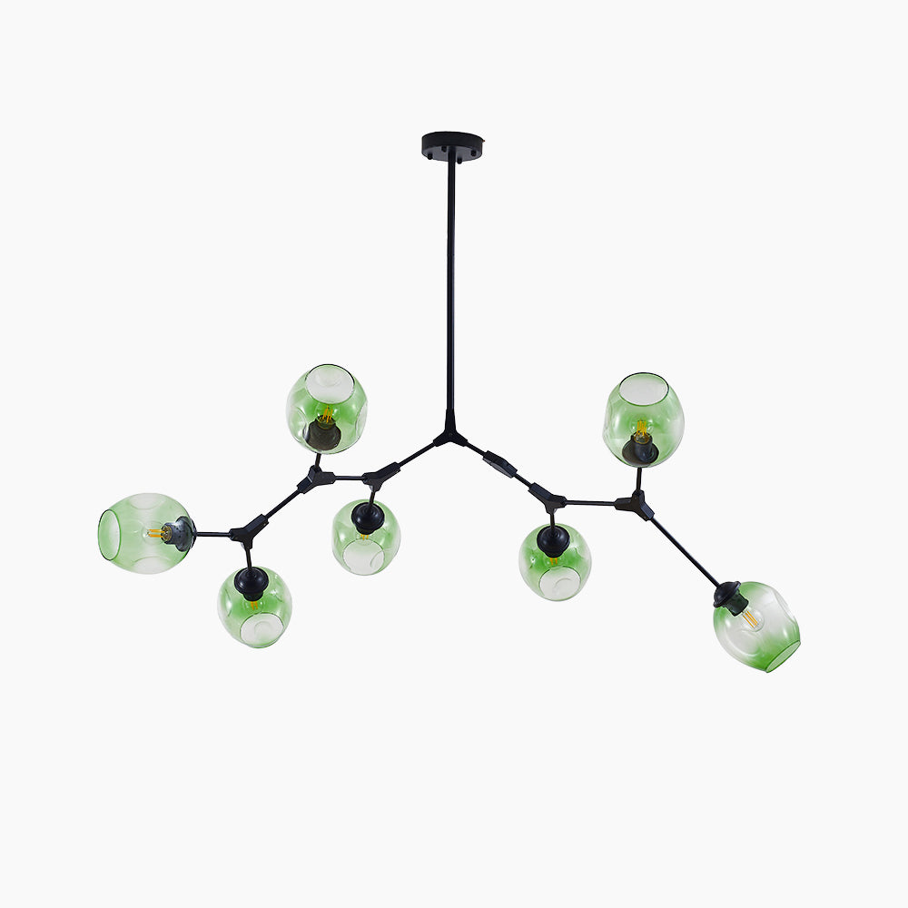 Zerin Nordic Modern Glass Pendant Light Clear Bubble