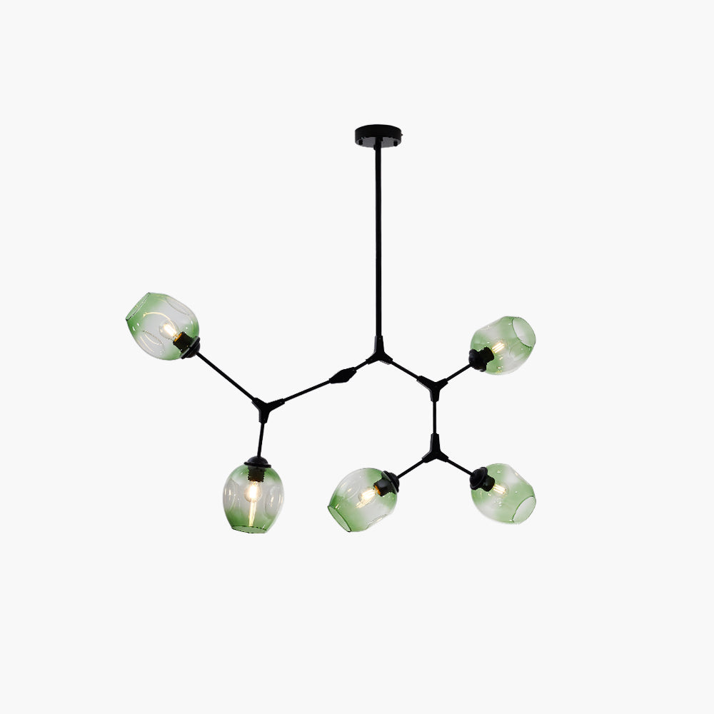 Zerin Nordic Modern Glass Pendant Light Clear Bubble