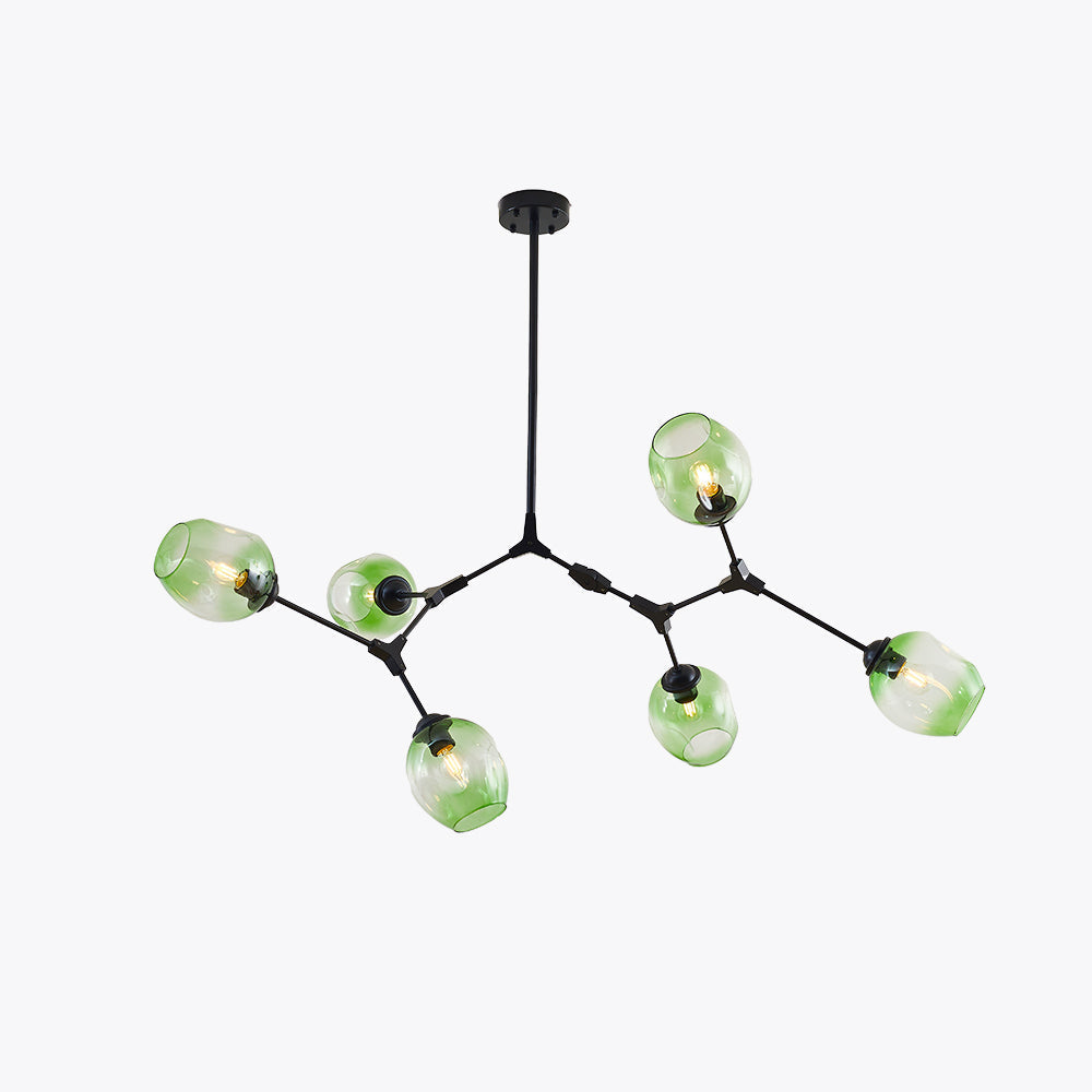 Zerin Nordic Modern Glass Pendant Light Clear Bubble